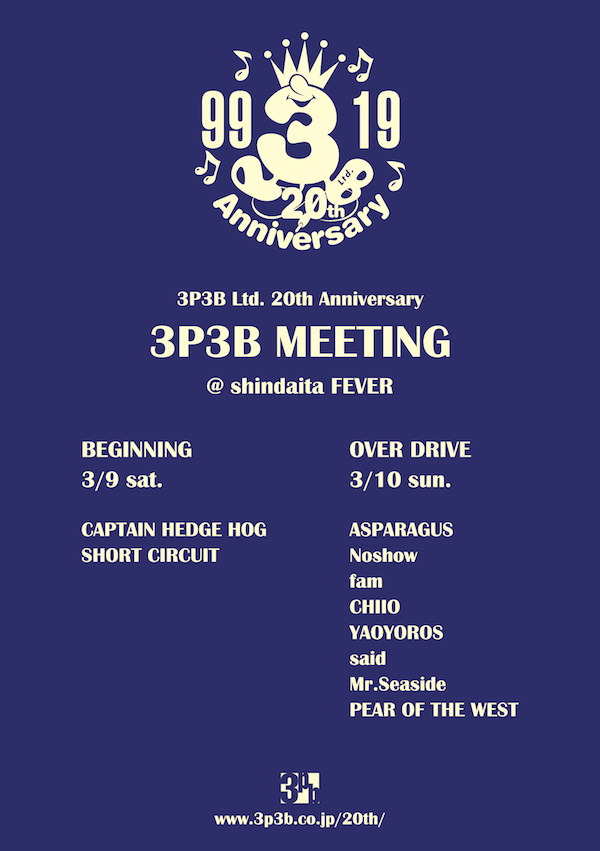 20th Anniversary 3P3B MEETING